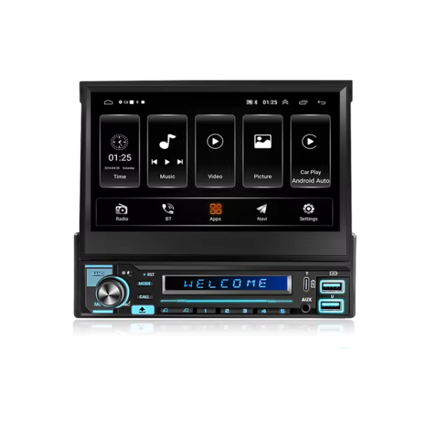 1din radio Apple CarPlay