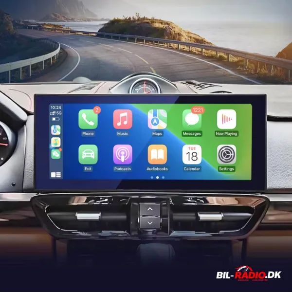 Porsche Cayenne 2010-2017 12.3” bilradio med Apple CarPlay og Android Auto, HD touchscreen og hurtig navigation